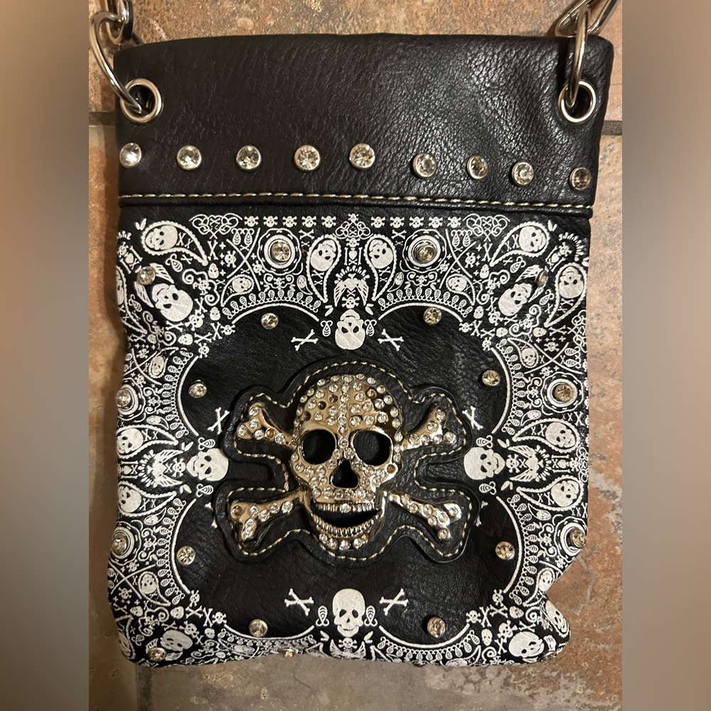 Y2K goth grunge purse
